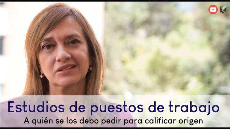 estudio de los puestos de trabajo