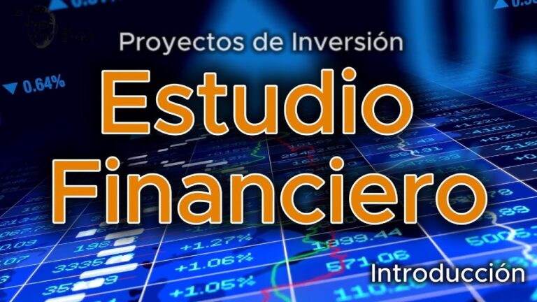 estudio financiero proyecto de inversion
