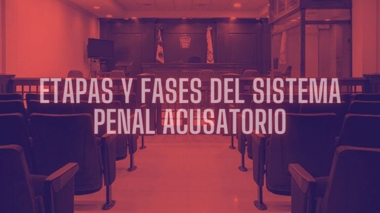 etapas del proceso penal en méxico