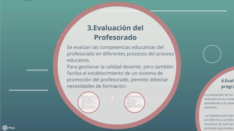 evaluación interna de centros educativos