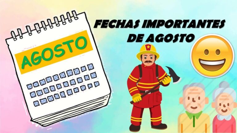 fechas civicas del mes de agosto