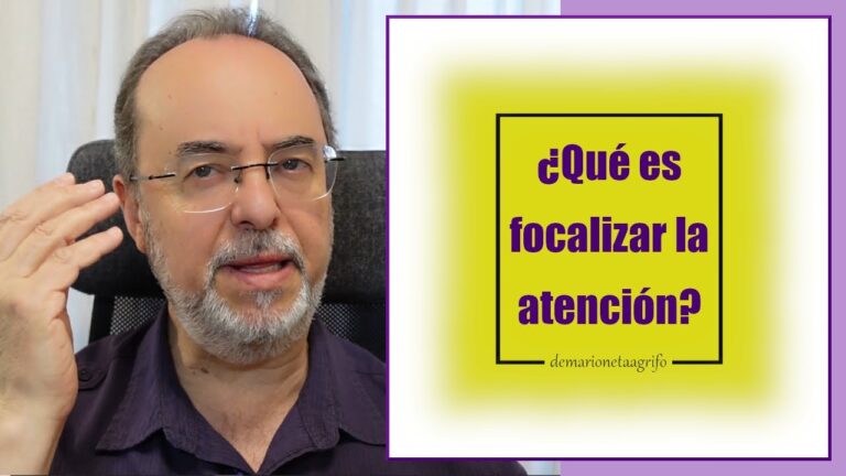 focalizacion de la atencion definicion