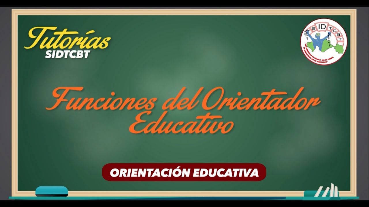 funciones de un orientador educativo
