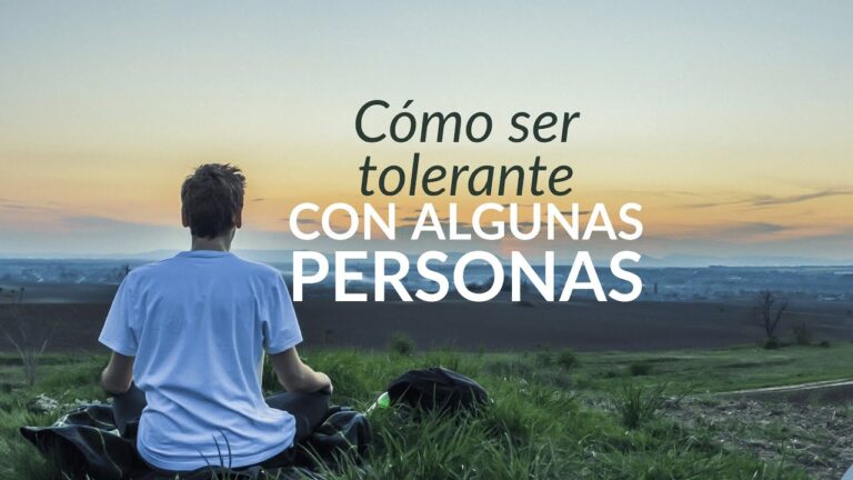 hay que ser siempre tolerantes o solo en ocasiones