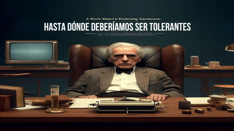 hay que ser tolerante con los intolerantes