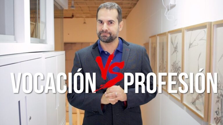 importancia de la vocacion profesional