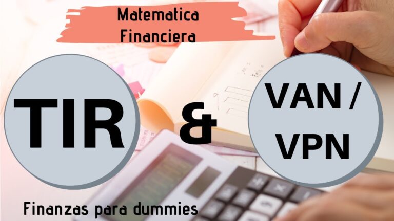 importancia del van y tir