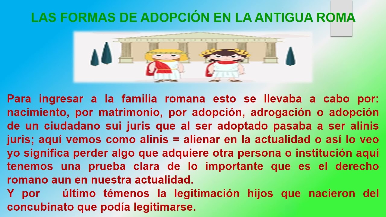 influencia del derecho romano en la actualidad