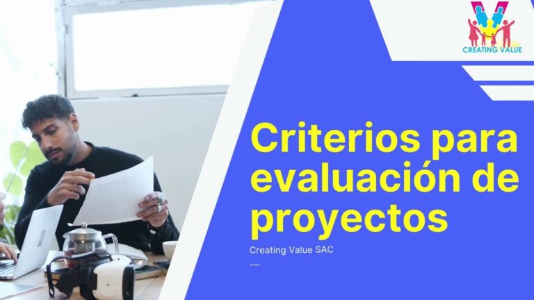 instrumentos de evaluacion de proyectos sociales