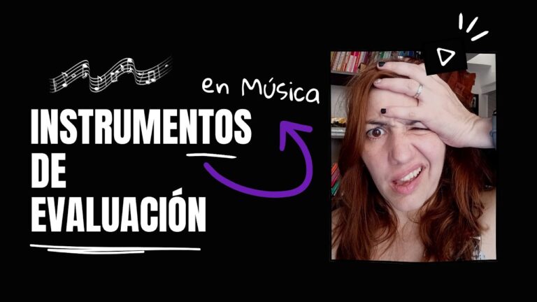 instrumentos de evaluacion para musica