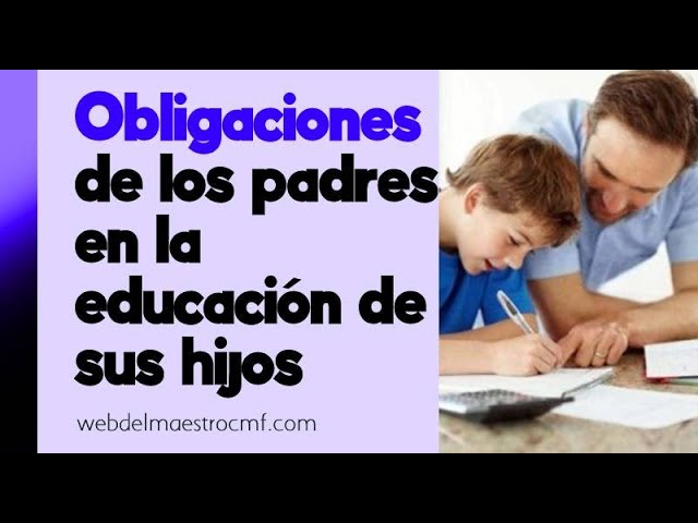 integracion de los padres en la educacion de sus hijos