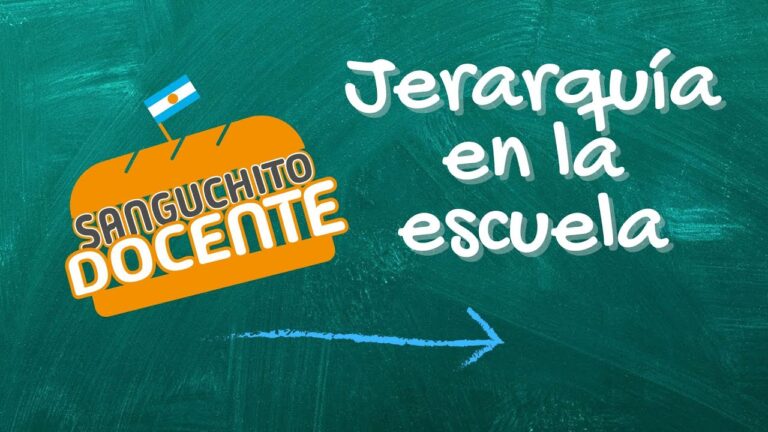 jerarquia de una escuela secundaria