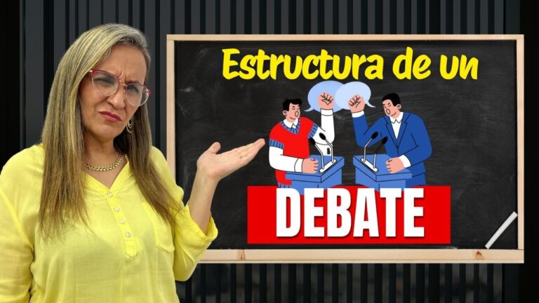 la estructura de un debate