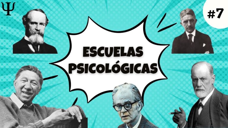 las tres escuelas de la psicologia
