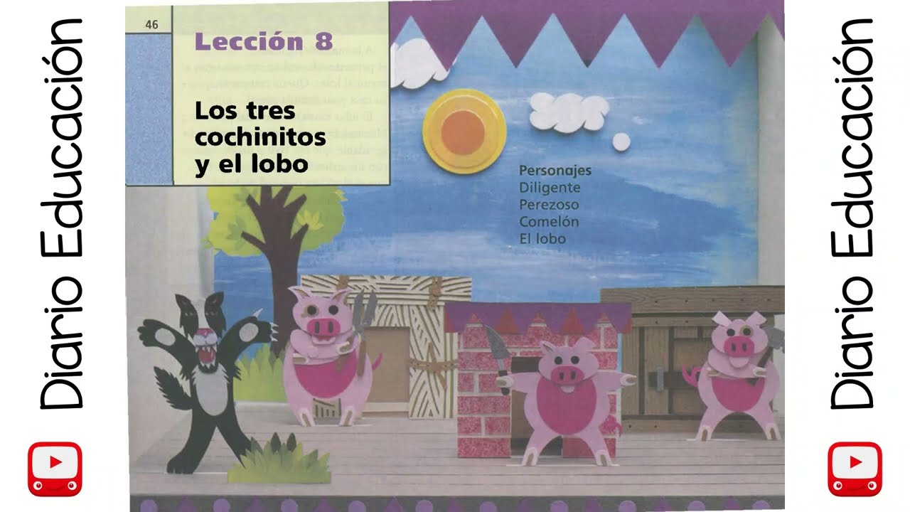 los 3 cochinitos guion de teatro