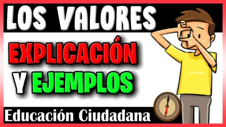 los valores en la educacion secundaria
