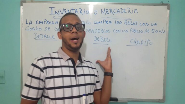mercancias inventarios o almacen en contabilidad