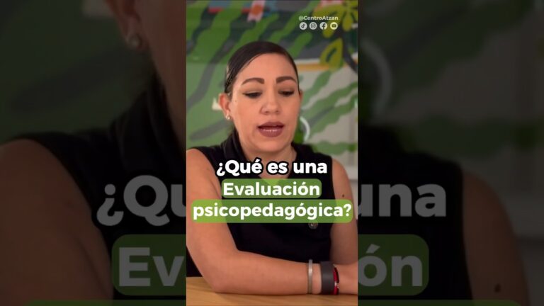 objetivo de la evaluacion psicopedagogica