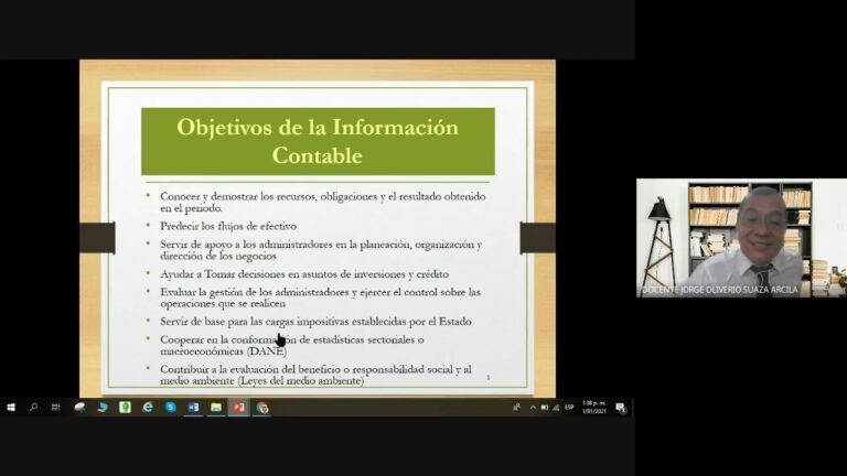 objetivos basicos de la informacion contable