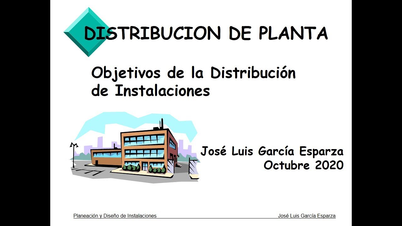 objetivos de la distribucion de planta