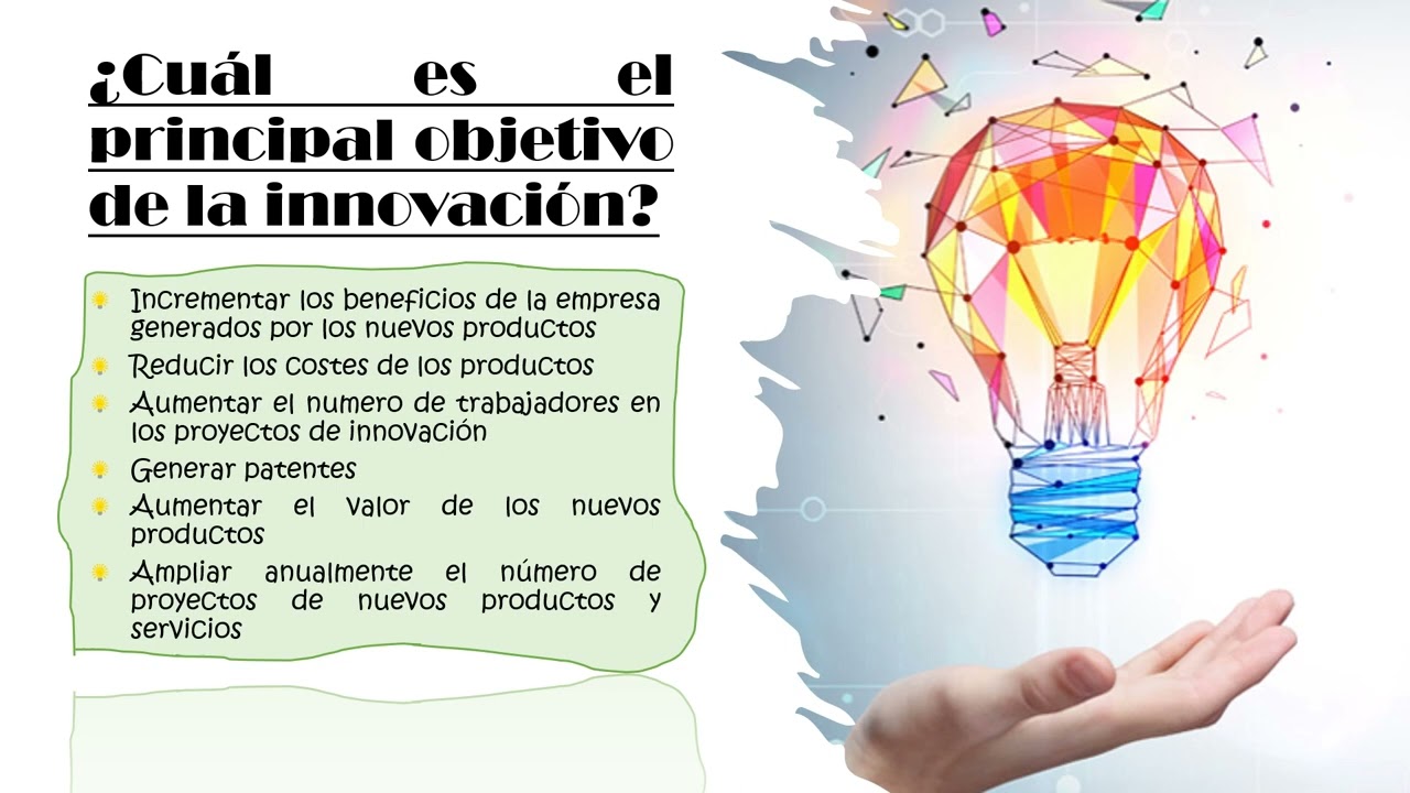 objetivos de la innovacion empresarial