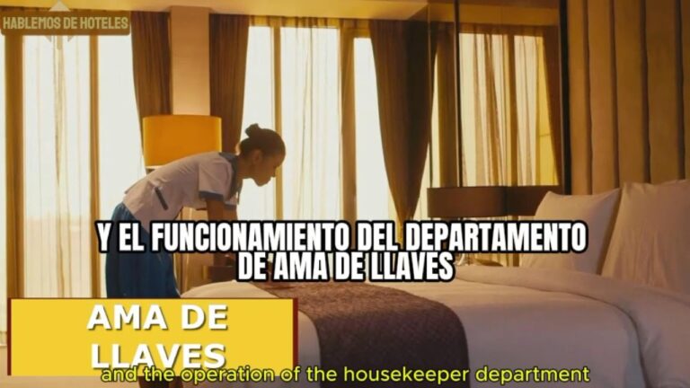 organigrama departamento de ama de llaves