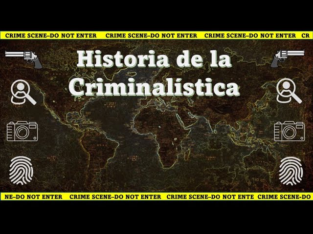 origen de la criminalistica en mexico