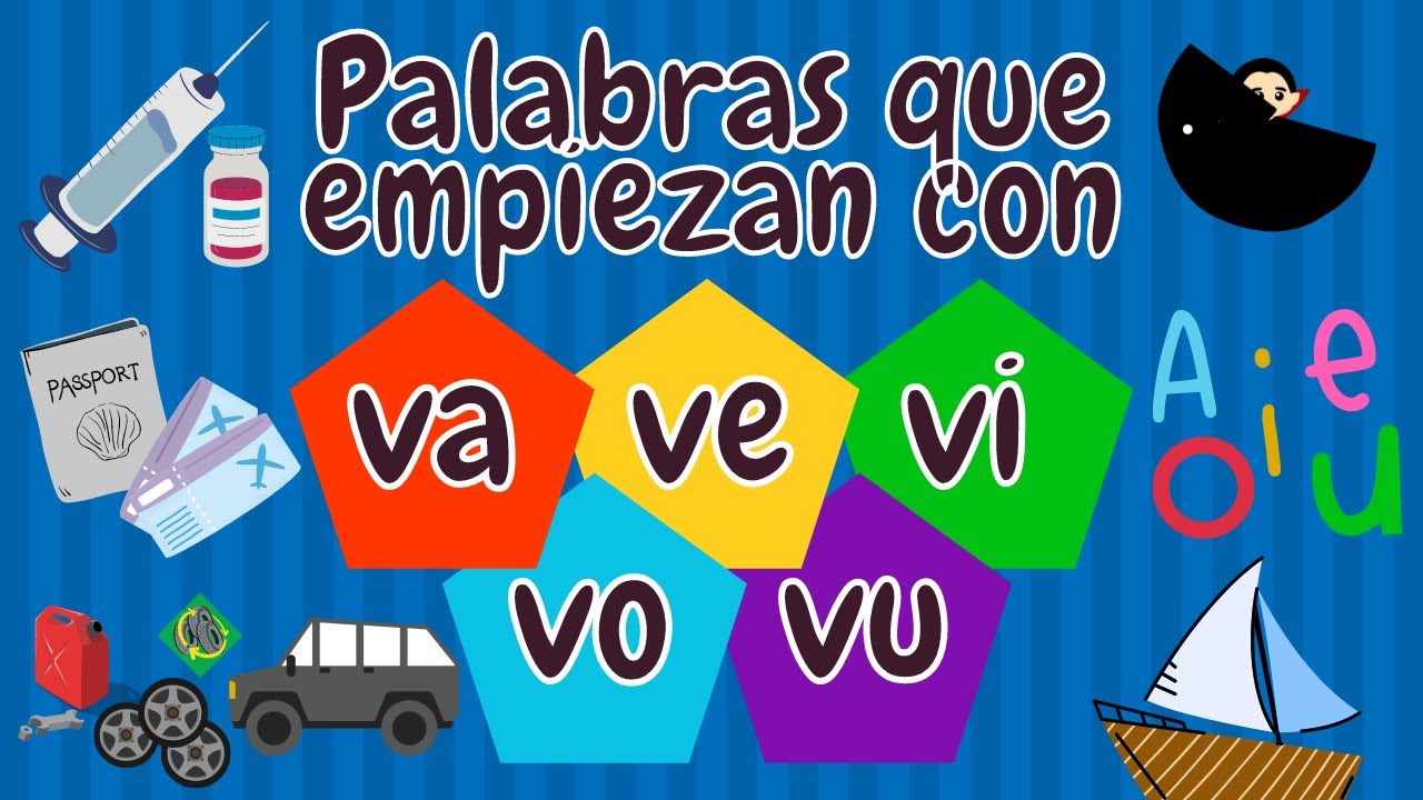 palabras con vu al inicio
