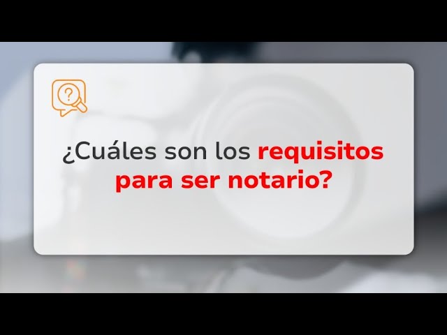 para ser notario que se estudia