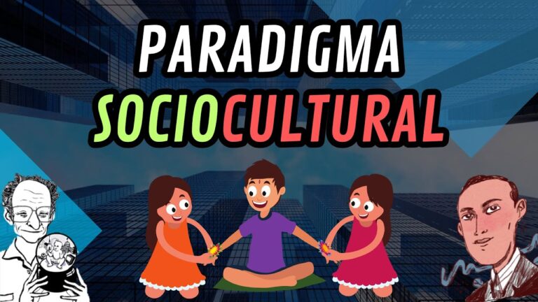 paradigma sociocultural en la educacion
