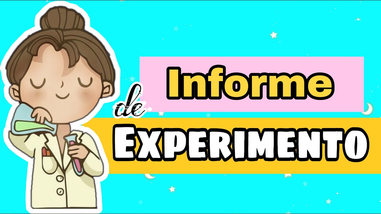 partes de informe de experimento
