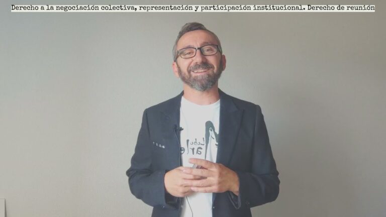 partes de la negociacion colectiva