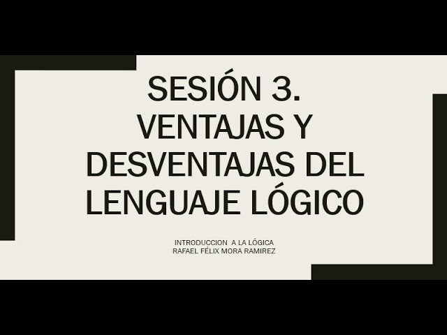 pensamiento logico ventajas y desventajas