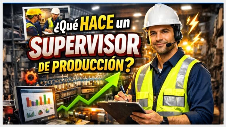 perfil de un jefe de produccion de una empresa
