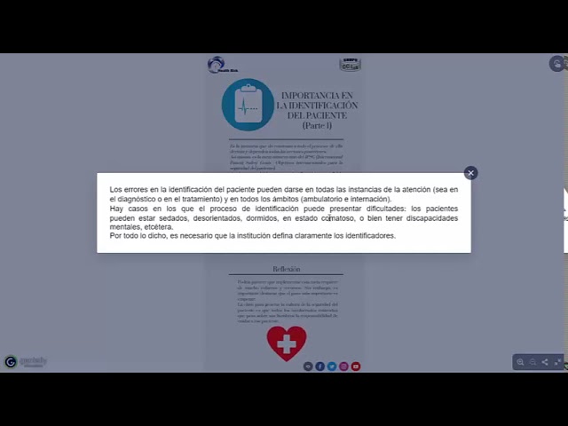porque es importante la identificacion del paciente