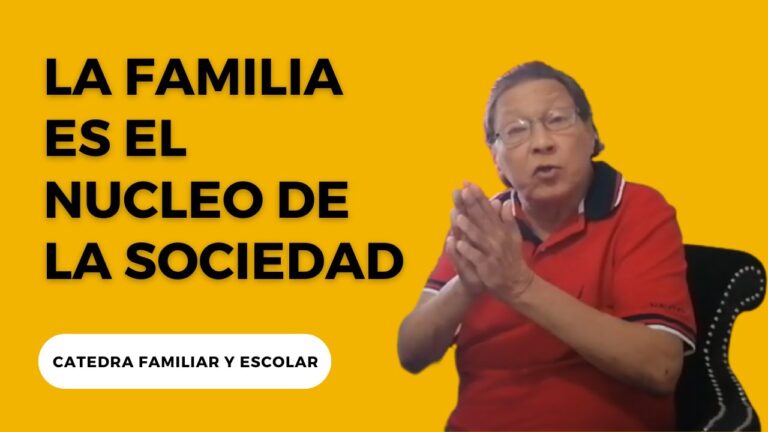 porque la familia es un nucleo social