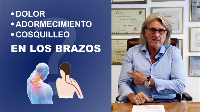 porque se entume el brazo derecho y duele