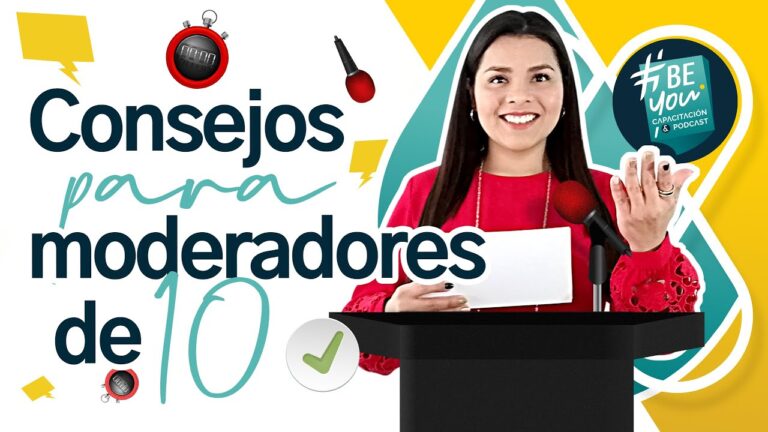 presentacion de un moderador en un debate