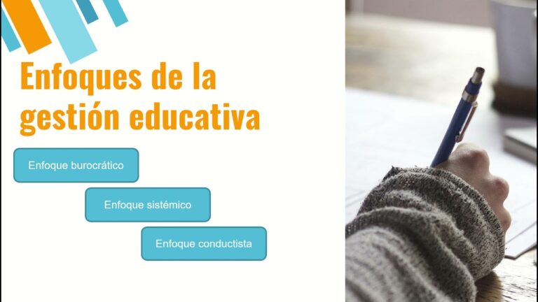principales enfoques de la administracion educativa