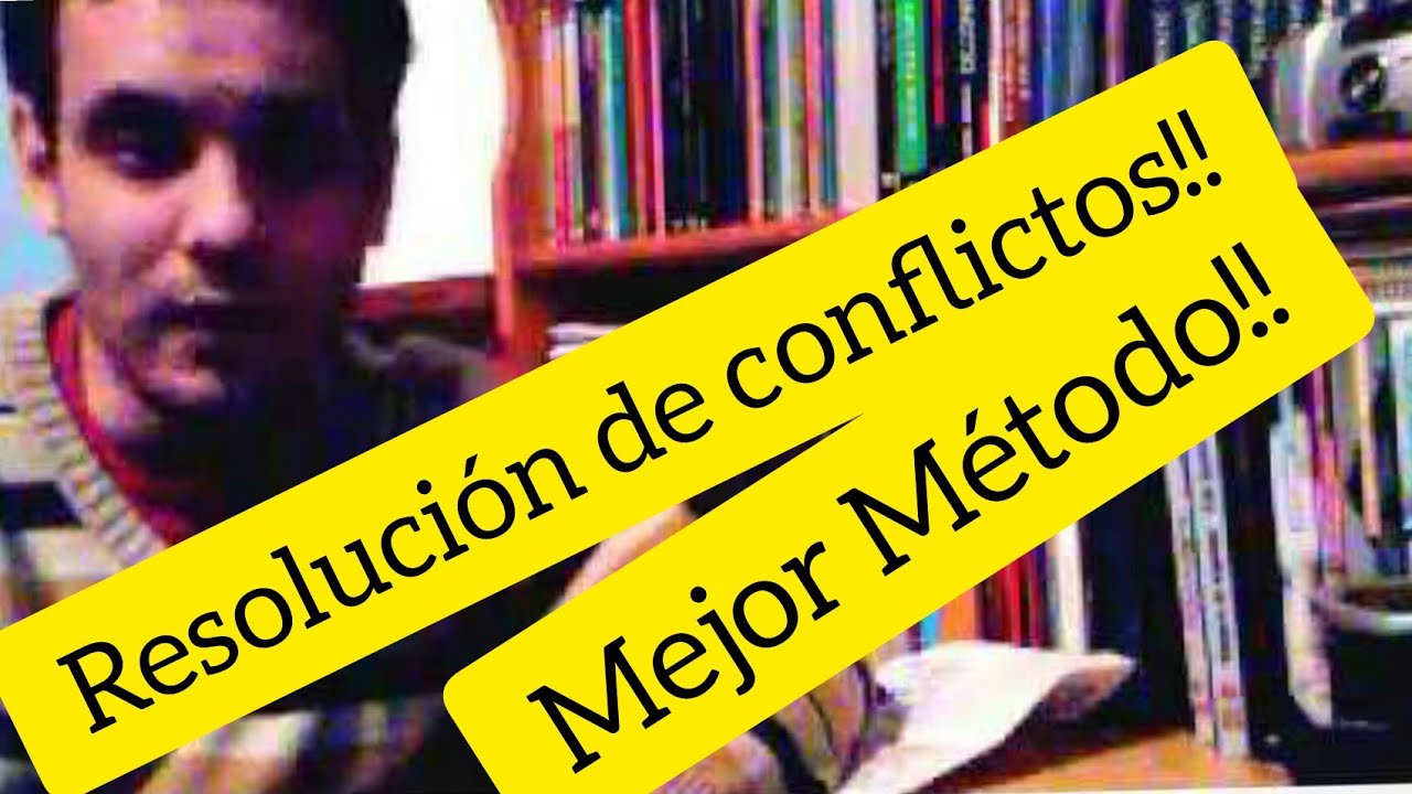 principios de la resolucion de conflictos