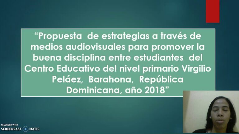proyecto de la indisciplina escolar