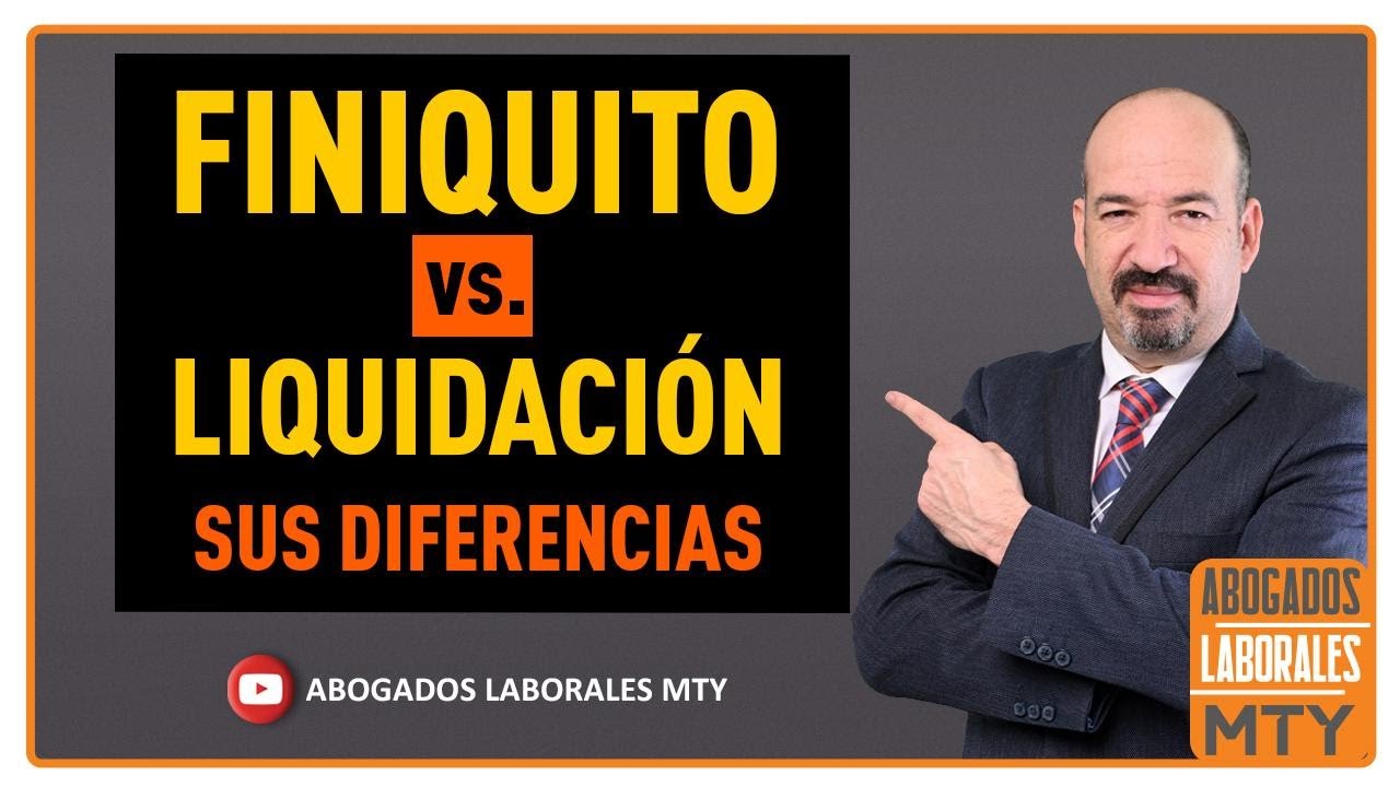 que debe llevar un finiquito