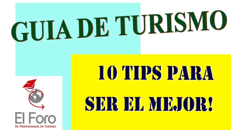 que debo estudiar para ser guia turistico