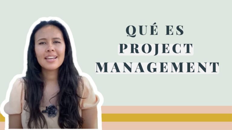 que debo estudiar para ser project manager