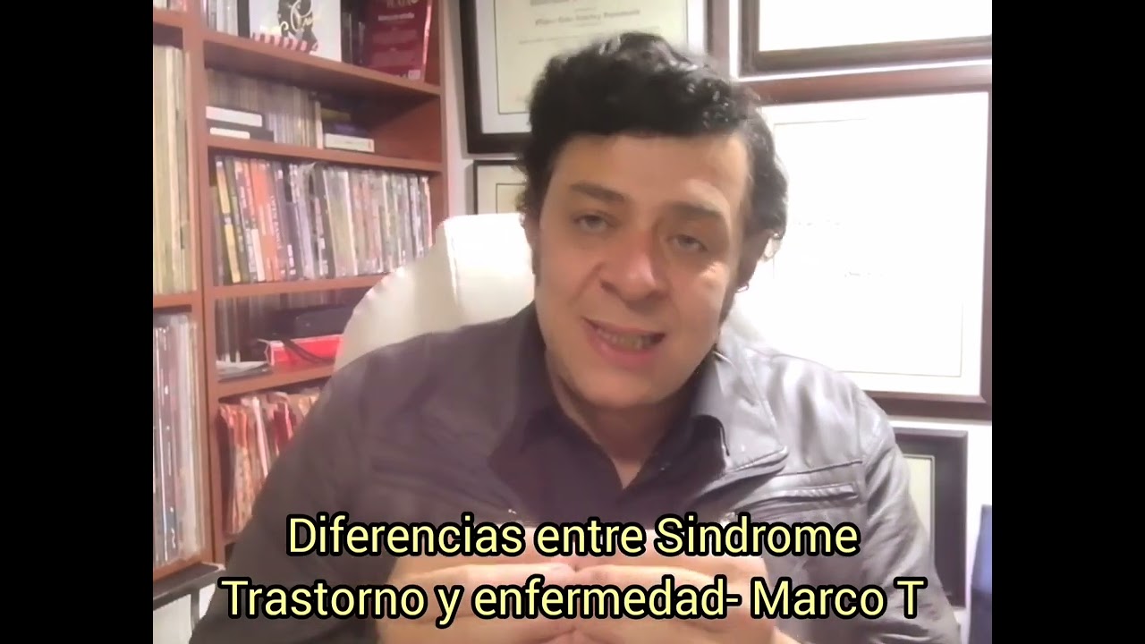 que diferencia hay entre sindrome y trastorno