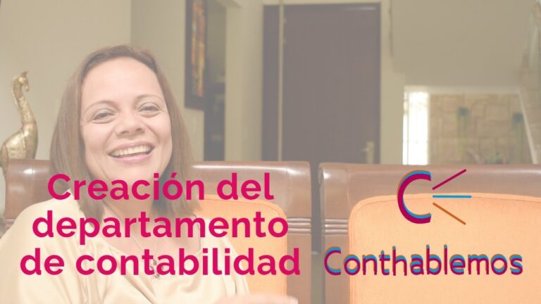 que es el departamento de contabilidad en una empresa