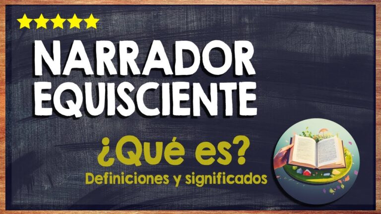 qué es el narrador equisciente