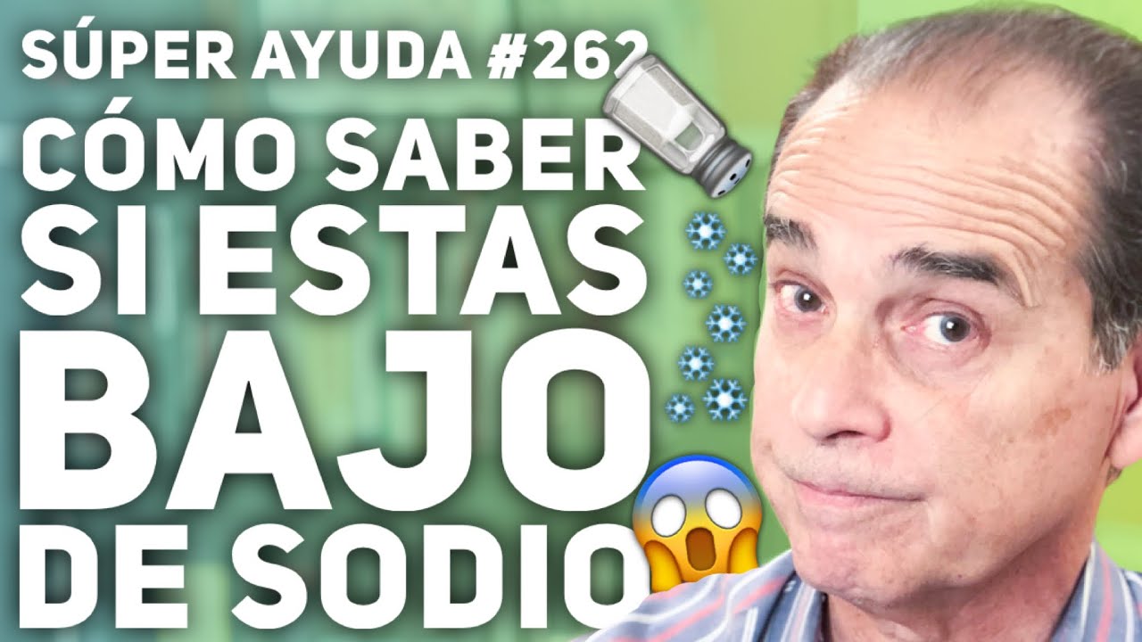 que es el sodio en el agua