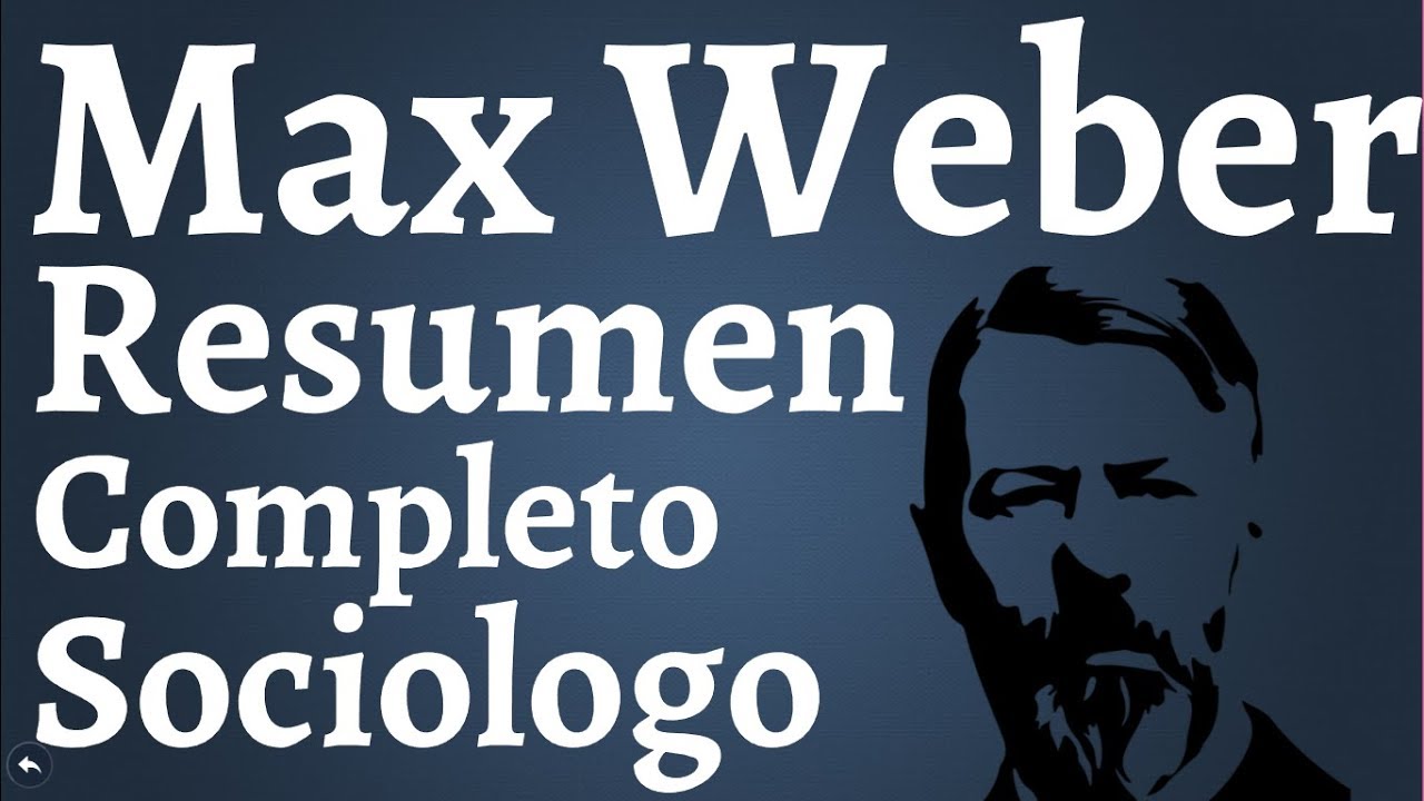 que es la acción social para max weber