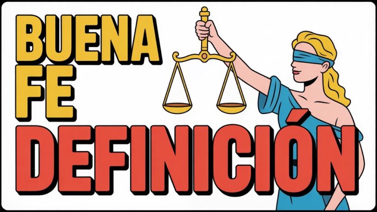 que es la buena fe